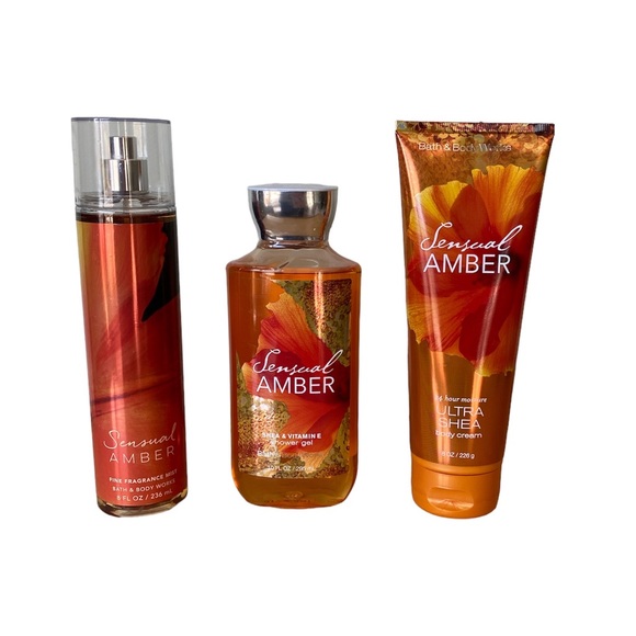 Bath & Body Works Bath & Body Bath Body Works Sensual Amber Set